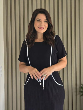 VESTIDO COMFY COM VIVOS